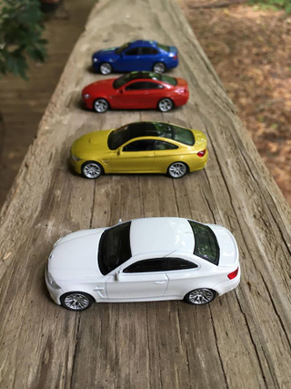 Illustration for article titled 1/64 BMW M Car Collection